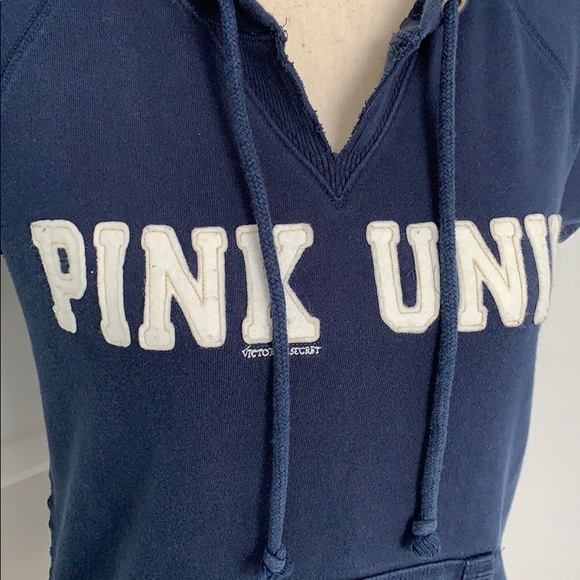 Pink by Victoria’s Secret Short Sleeved Hoodie - Picture 2 of 7